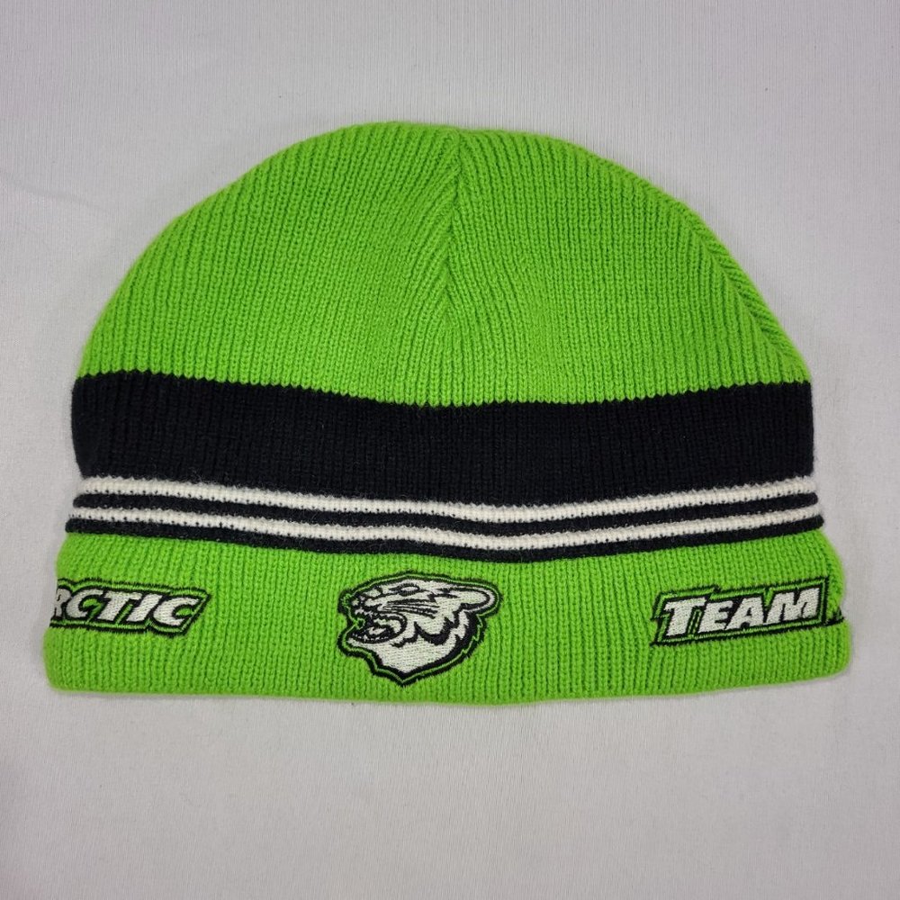Arctic Cat Snowmobile Winter Toque Knit Hat Beanie size  Youth